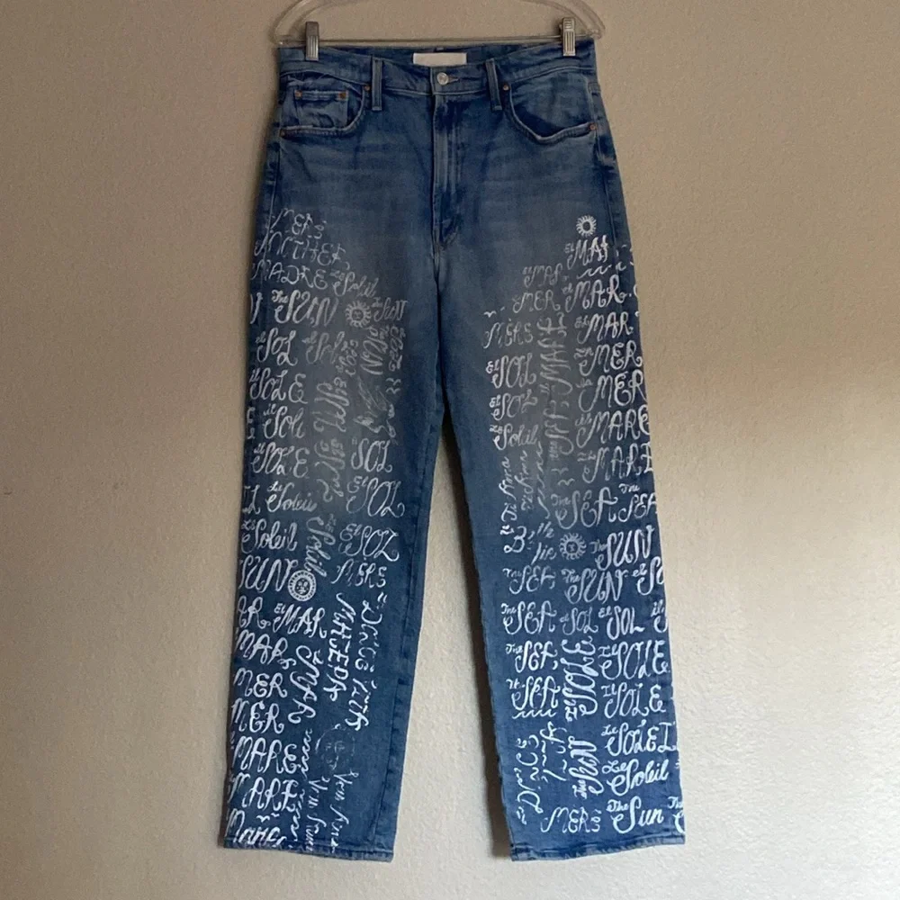 Mother Superior The Rambler Zip Hover The Sun and The Sea Jeans 30 - Picture 2 of 16